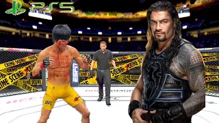 UFC4 Bruce Lee vs. Roman Reigns EA Sports UFC 4