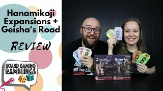 Hanamikoji, Geisha's Road & 7 expansions