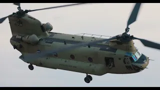 Buzzing The Tower - Fly Army Series (CH-47F Chinok)