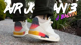 Jordan 3 x J Balvin "Medellín Sunset" ARE THEY WORTH THE HYPE?!?