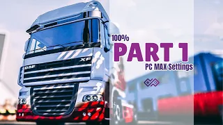 EURO TRUCK SIMULATOR 2 - 100% Walkthrough No Commentary - Part 1 [Ultra Settings]