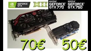 Gaming on Budget - GTX 770 OC vs GTX 750 Ti OC in 720P