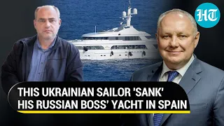 Ukrainian sailor makes Russian boss pay for Putin’s invasion; Tries to sink $7.7MN worth yacht