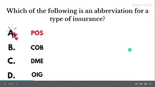 CMAA Exam Practice Pt. 1 | Certified Medical Administrative Assistant Review | NHA CMAA Study Guide