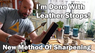 My New Method Of Sharpening Broadheads And Knives