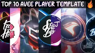 Top 10 Avee Player Template Download/Bass Boosted Template/Free Download Link