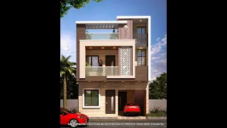 Small house design / 25x40 House Design 3D | 1000 Sqft | 111 Gaj | Modern Design | 8x12 Meters