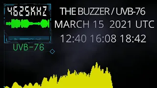The Buzzer UVB 76 4625Khz 15/03/2021 голосовые сообщения
