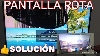 CÓMO CAMBIAR PANTALLA ROTA EN SMART TV LG SOLUCIÓN MODEL.50UN7300PSC