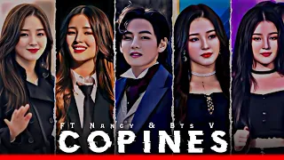 Copines_x_Nancy_x_Bts V_-Nancy & Bts V 4k edit whatsapp status-_-🥀Copines edit🍁🍁💥