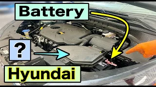 How To | Replace Car Battery | 2016-2021 Hyundai Tucson |