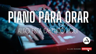 [1 hora] - PIANO DE ADORACIÓN - Algo está cayendo aquí - FONDO INSTRUMENTAL - Musica Cristiana