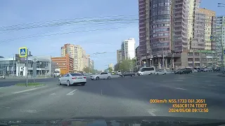 Грубое нарушение ПДД AUDI у211уу 174