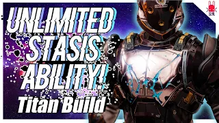 Heart of The Behemoth (HEART OF INMOST LIGHT UNLIMITED STASIS REGEN!) Titan PvE Build - Destiny 2