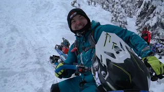 Proven Progression pro ride clinic in the deepest snow all season