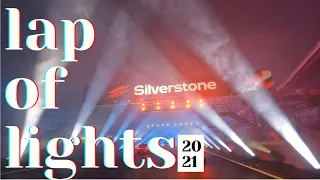 SILVERSTONE race track at night for public | The Only UK Christmas Lights Drive | jujuuu