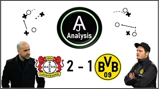 Bayer Leverkusen 2-1 Dortmund Match Analysis /How Leverkusen beat Dortmund