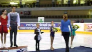 JGP Minsk Cup 2013 Victory Ceremony Pairs