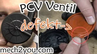 🛠️ Hoher Ölverbrauch oder Leerlaufproblem durch defektes PCV Ventil |Kurbelwellenentlüftung erklärt