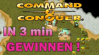 COMMAND&CONQUER  Taktik, SCHNELLER kann man nicht GEWINNEN🏆(C&C)