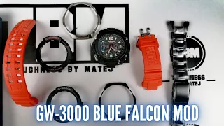 GW 3000M 4AER Blue Falcon MOD, ciekawostki by Matej, recenzja G Shock Polska