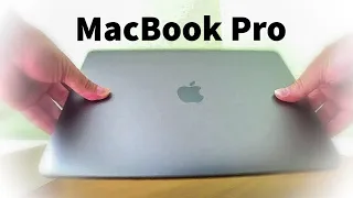 macbook pro. apple. Распаковка.