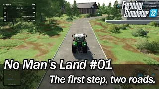 Creating a landscape in No Man's Land #1 | Farming Simulator 22 | Timelapse