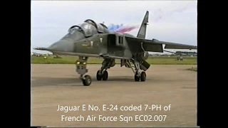 The French AF Jaguars at RAF Leuchars 2000 HD