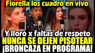 Fiorella Retiz explota en llanto por ataques en el programa de Rafael: "Nunca se dejen pisoteaar"