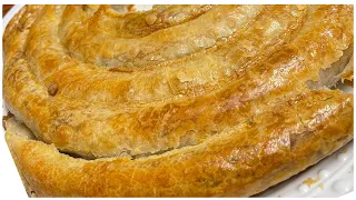 Turkish Borek Recipe | Beef Pastry | Homemade fillo Sheets