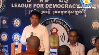Yem Ponharith vs LDP youth at Khem Veasna Office Part 1