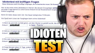 🤬😱AUSRASTEN beim IDIOTENTEST! - BESTEHE ICH?!  | Trymacs Stream Highlights