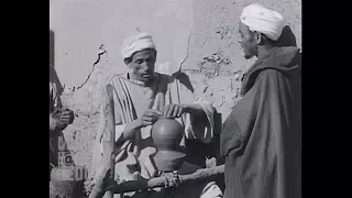 Maroc 1929-1930, artisans, marchés (sonore)