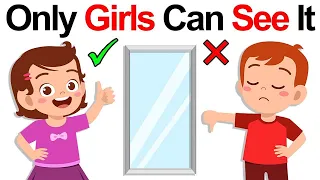 Only Girls Can See Something In This Mirror...(Boys Can't) 😱