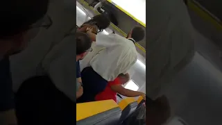 Racist man shouts at elderly black woman on Ryanair flight calling her an "ugly black bastard"