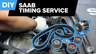 Saab Timing Belt Replacement (9-5 Arc 3.0T V6 Belts, Pulleys, Tensioner & Water Pump)