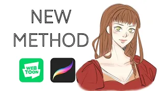 HOW TO THUMBNAIL Your WEBTOON | Trying out a NEW Method!