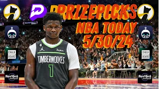 (BIG WINS✅) NBA PRIZEPICKS Today (Thursday May 30, 2024)