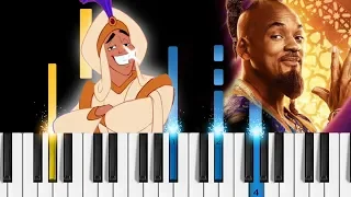 Disney's Aladdin - Prince Ali - Piano Tutorial & Sheet Music