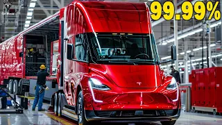 Elon Musk LEAKED 2025 Tesla Semi Update: Production, New Features and 3 MORE!