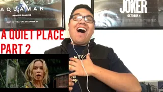 A Quiet Place Part 2 (OFFICIAL) Trailer Reaction