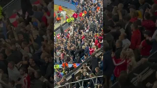 Red Star Belgrade Fans Wave Money At Man City Fans 🤑 #shorts