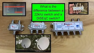 Whats the difference between a 22khz switch and a DiSEqC switch? | Free Satellite TV switches