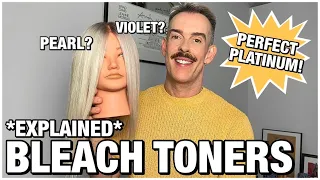 Bleach Toners EXPLAINED! Different ICY BLONDES... (with Shades EQ Gloss)