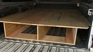 DIY truck bed drawers. (Not fancy)