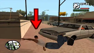 【検証GTA SA】何もせず立っているだけでもCJ、事故に巻き込まれる説