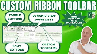 Learn How To Create Your First Custom Ribbon Toolbar In Excel [Free Download]