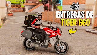 FAZENDO ENTREGAS NO IFOOD DE TIGER 660 NO MTA RP 🔥