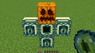 what if you create an END DRAGON GOLEM BOSS in MINECRAFT