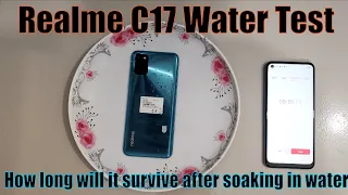 Is Realme C17 waterproof?
